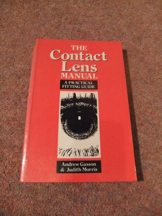 the contact lens manual used books posters amsler chart