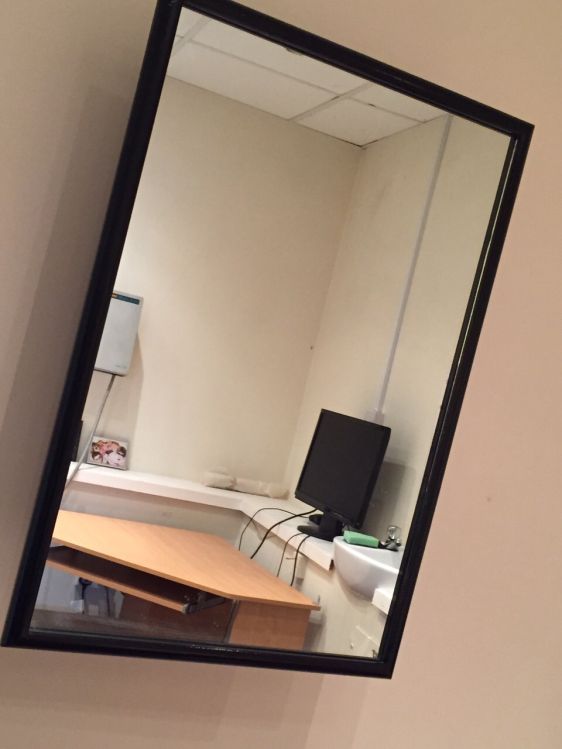 Test Room Mirror Used Test Chart Box Ophthalmic Equipment Used Optical Equipment and