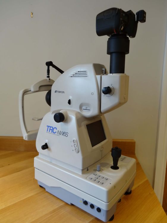 Topcon TRC-NW6S non-mydriatic retinal camera
