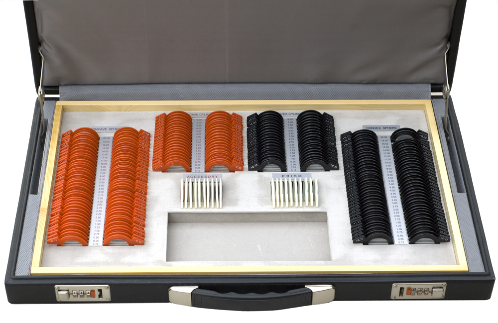 Quality 232pc Lens Set in Black Case Trial Lens Sets Optical