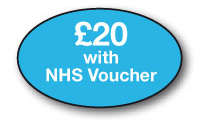 £20 with NHS voucher  /bx 250