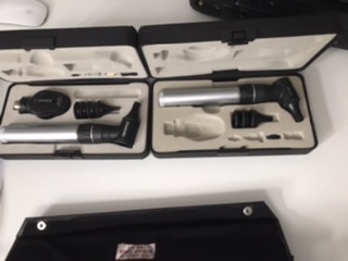 Keeler ophthalmoscope /otoscope set