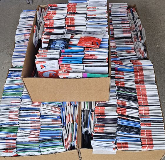 2300 mixed blankets size CR39 uncoated lenses