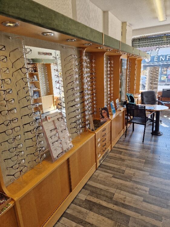 Optical display cabinet complete set