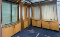 Opticians Display Cabinet x 7