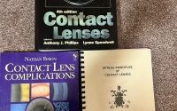 OPHTHALMIC OPTICIAN AND CONTACT LENS BOOKS