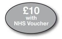 &pound;10 with NHS voucher  /bx 250
