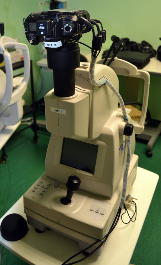 TOPCON TRC NW6S Used Fundus Camera Ophthalmic Equipment Used Optical Equipment and