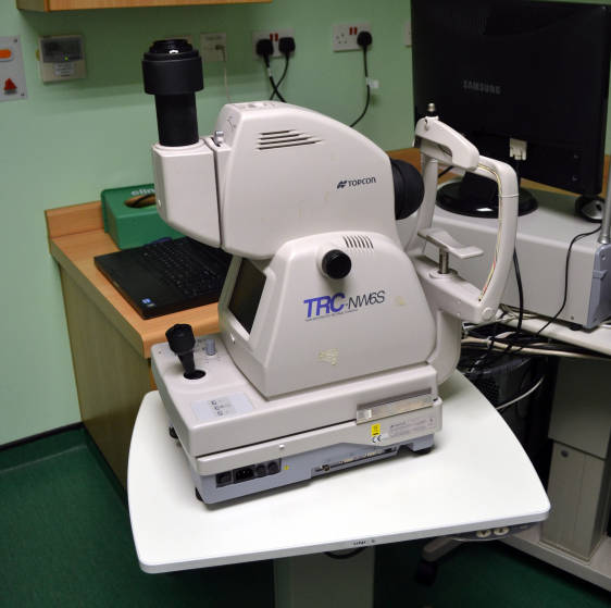TOPCON TRC NW6S Used Fundus Camera Ophthalmic Equipment Used