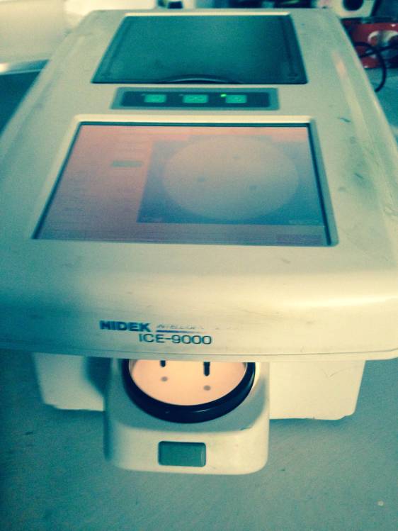 Nidek blocker and glazing machine Used Lens Edgers Lab Equipment