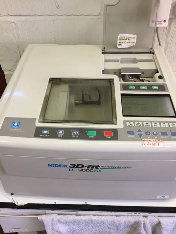 NIDEK LE9000 SX Used Lens Edgers Lab Equipment Used Optical