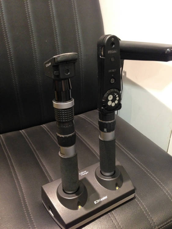 Keeler Specialist and retinoscope set Used Ophthalmoscopes