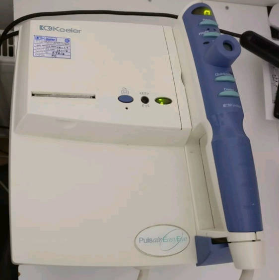 Serviced Keeler Pulsair Easy Eye Used Tonometers Desktop