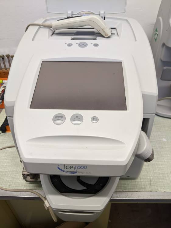 Nidek LEX1000 Edger & Ice 1000 Blocker Used Lens Edgers Lab