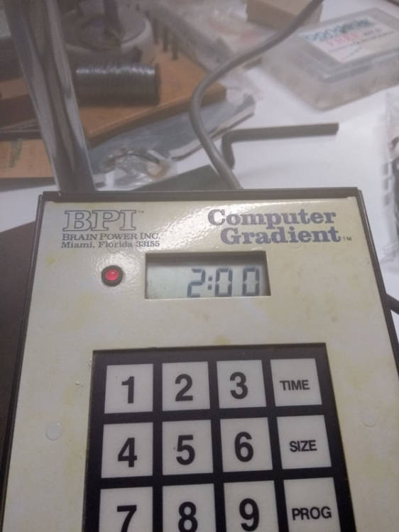 cycle computer with gradient