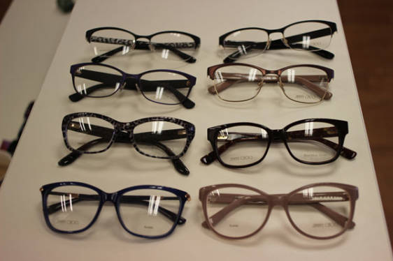 Assortment of Jimmy Choo ophthalmic frames
