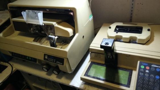 Briot 5000 'S', Scanner, Buffer and Hand Edger