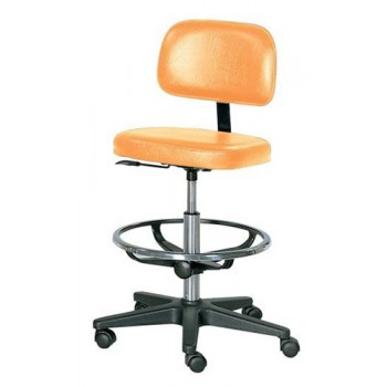 Practitioner Chair Black - foot ring