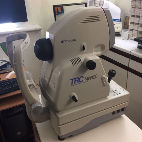 Topcon TRC NW100 Fundus Camera
