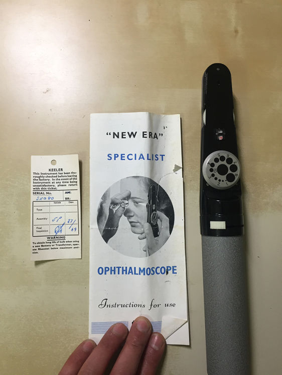 KEELER SPECIALIST OPTHALMOSCOPE NEAR MINT Used Ophthalmoscopes