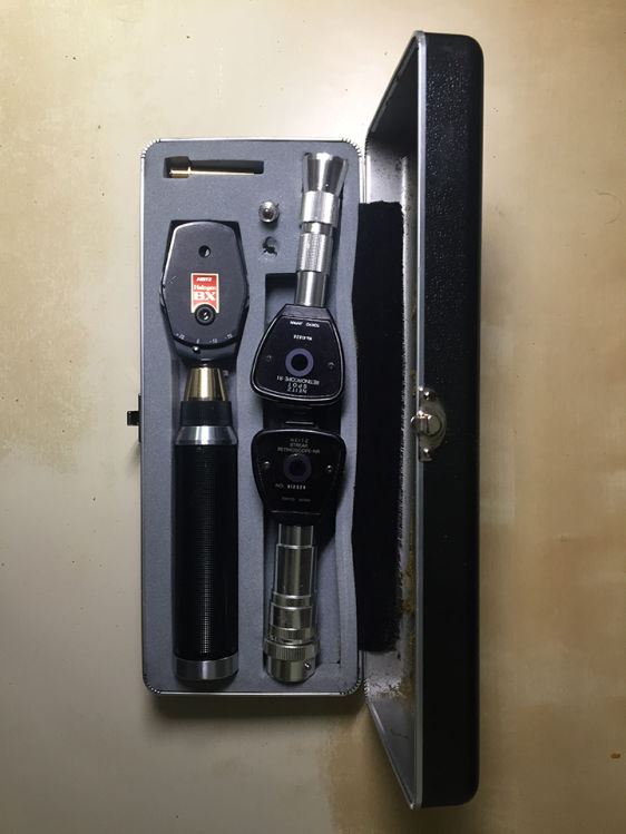 NIETZ SPOT AND STREAK RETINOSCOPE + OPHTHALMOSCOPE Used Retinoscopes