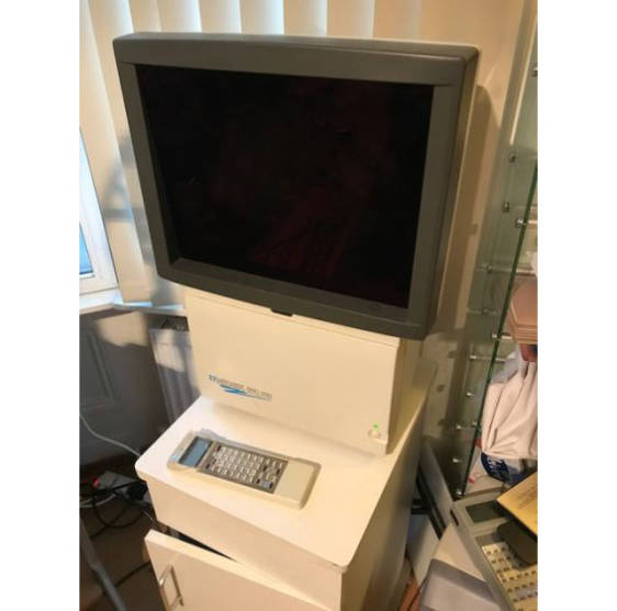 Nidek SSC-330 space saving chart