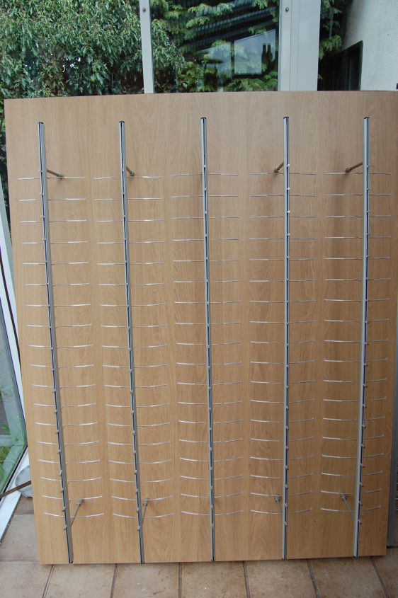 Optical frame display units