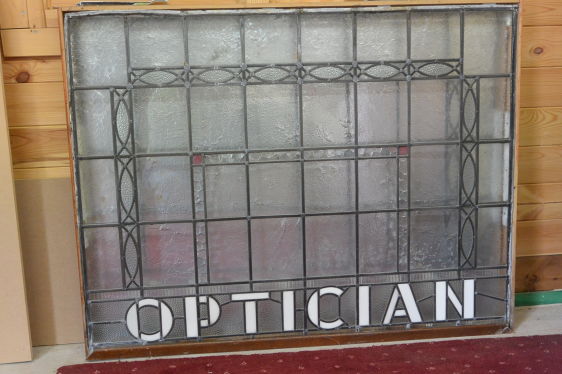 1930's Leaded Glass Window