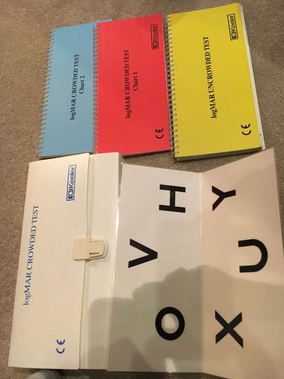 Keeler logMAR crowded test