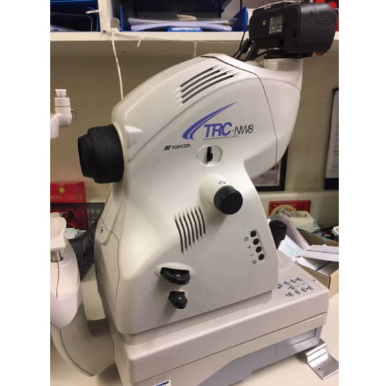 Topcon TRC-NW8 Retinal Camera