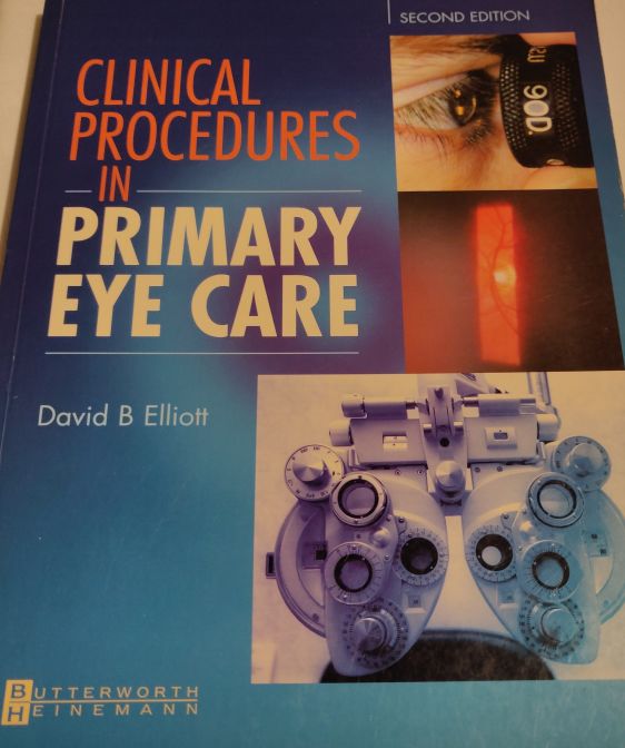 Clinical Procedures in Primary Eye Care Paperback 