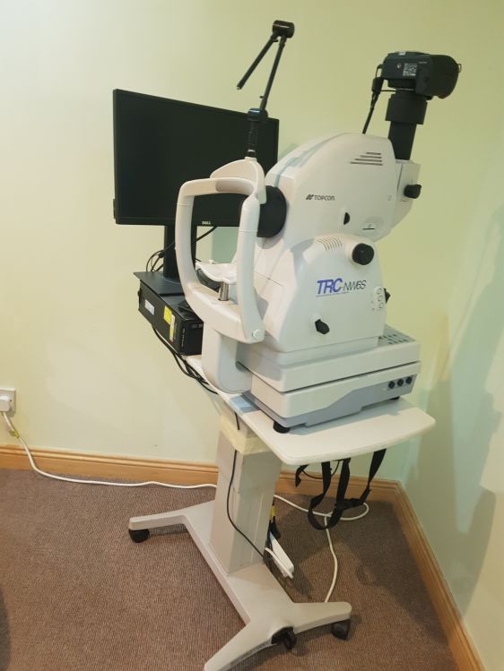 Topcon TRC NW6S, Dell computer, software