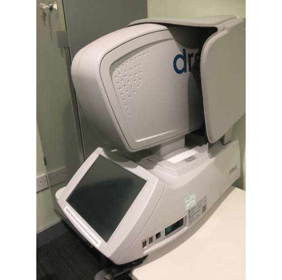 DRS Centrevue Fundus camera and iPad 