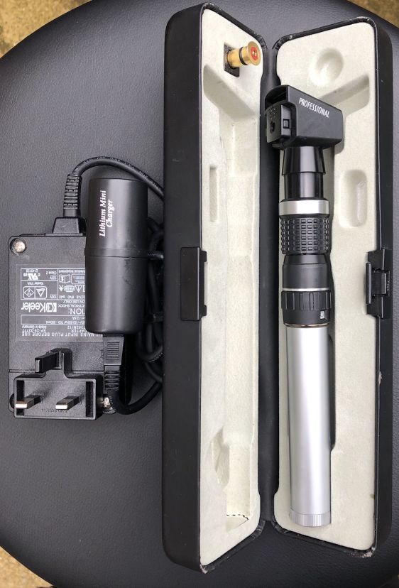 Keeler Professional Retinoscope + Lithium Charger