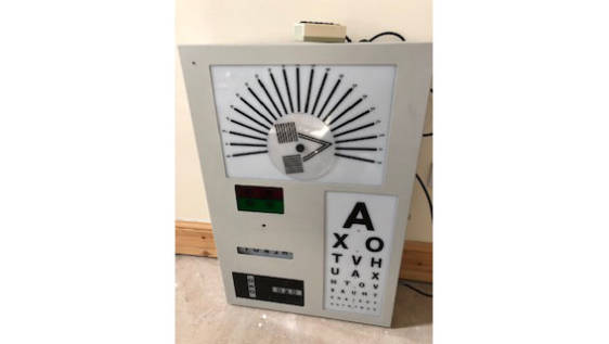 Snellen Test Chart Box 