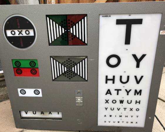 Snellen Chart Box
