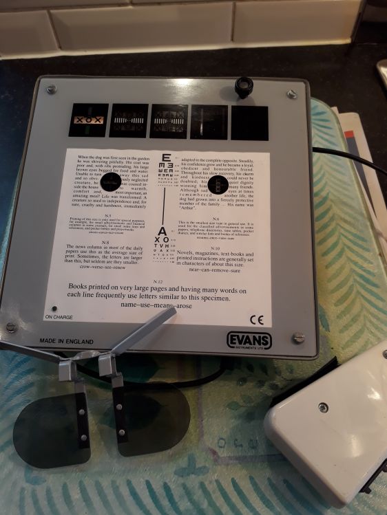 Near Vision Unit - Evans