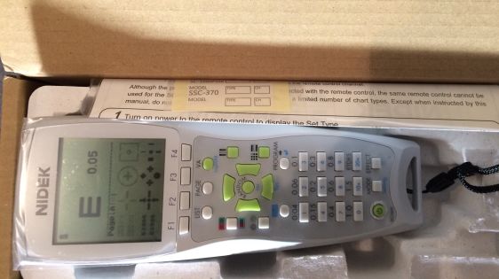 Remote control for Nidek SC-1600