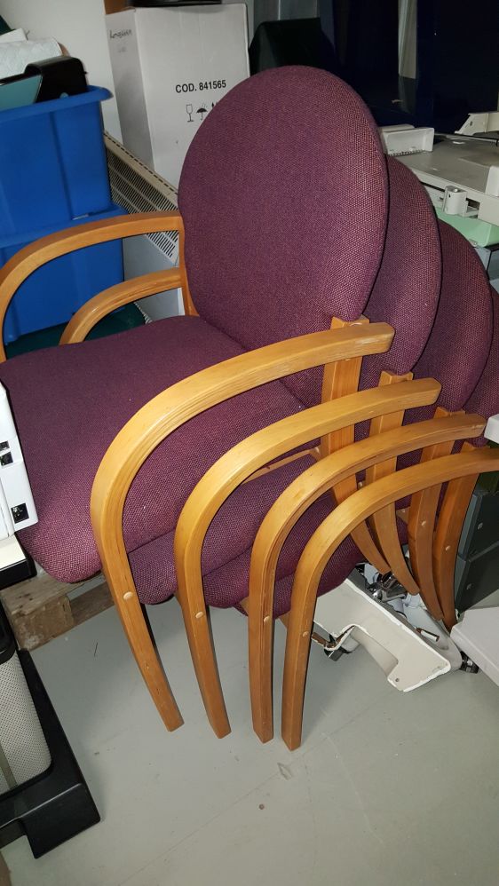 Waiting room chairs x 4