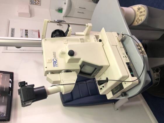 topcon nw5s fundus camera 