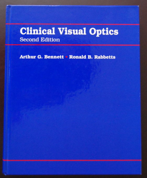 Clinical Visual Optics Used Books & Posters Ophthalmic Equipment