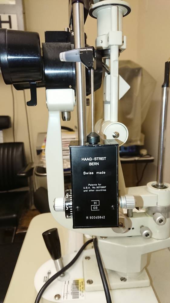 Haag Streit R type applanation Tonometer Used Tonometer Goldmann