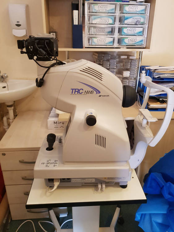 Topcon NW8 Fundus camera