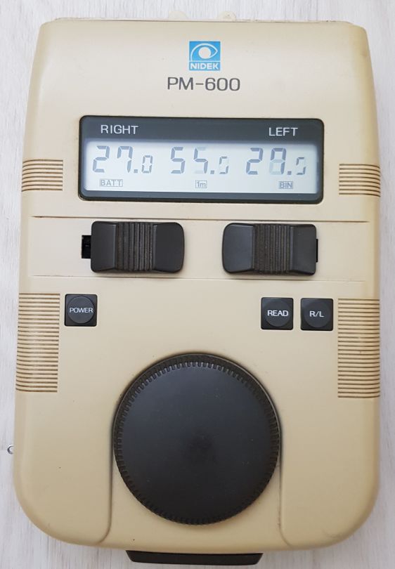 Nidek PM 600 PD meter 