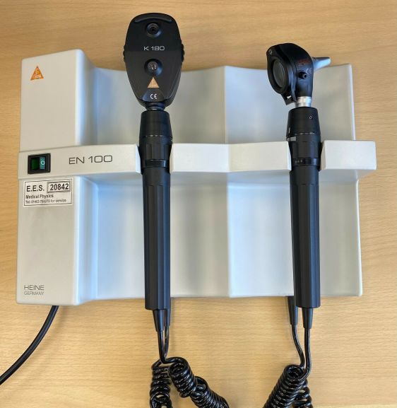 Heine EN100 Otoscope & Ophthalmoscope Used Ophthalmoscopes