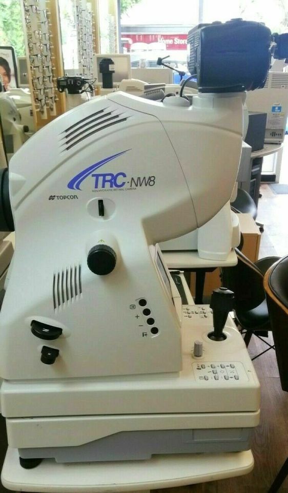 Topcon TRC-NW8 Non-Mydriatic Retinal Camera 086130