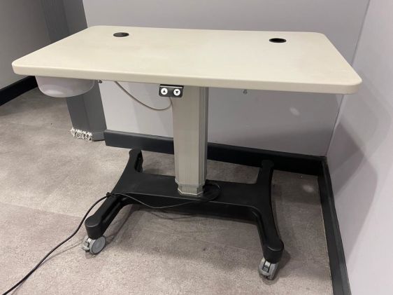 Double electric table