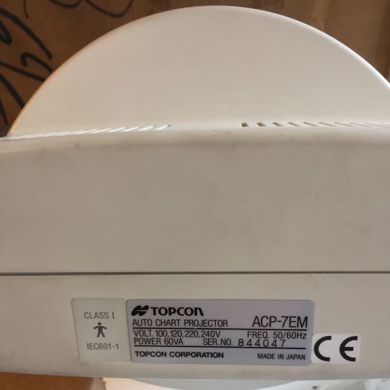 Chart projector Topcon ACP-7EM