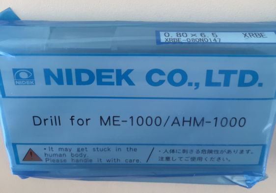 Nidek original Drill 0.8mm for ME-1000/ME-1200