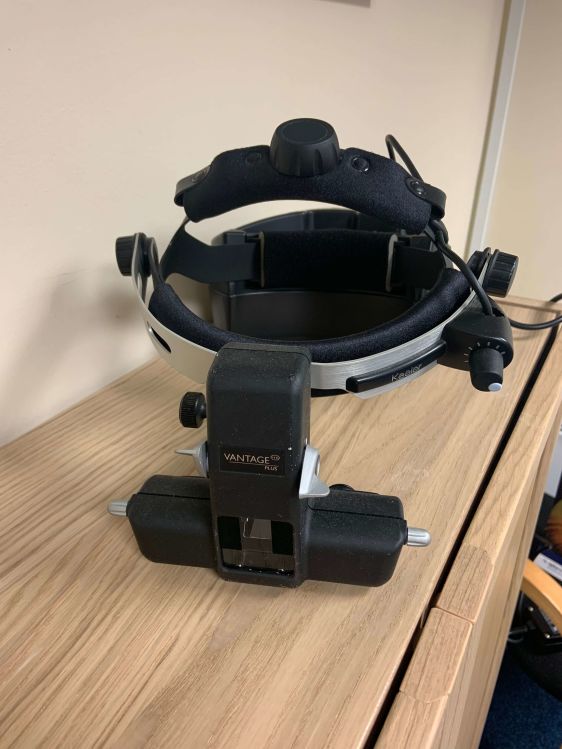 Keeler LED Vantage Plus Indirect Headset Used Indirect Ophthalmoscope